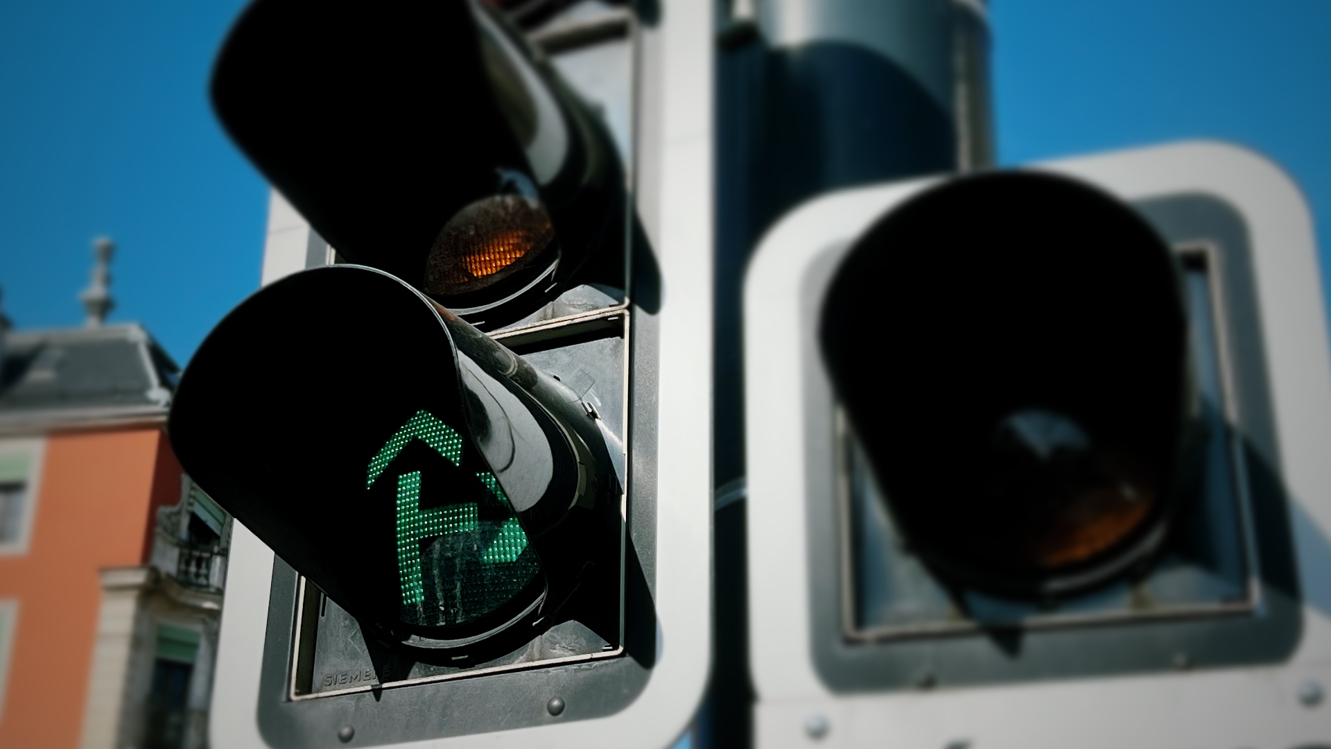 Illustration présentant un feu rouge