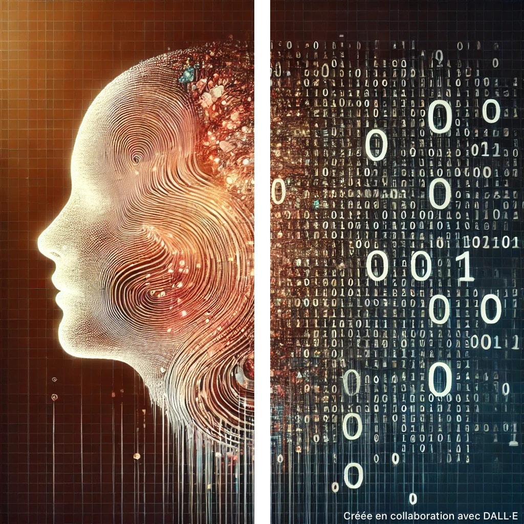 Illustration IA VS human
