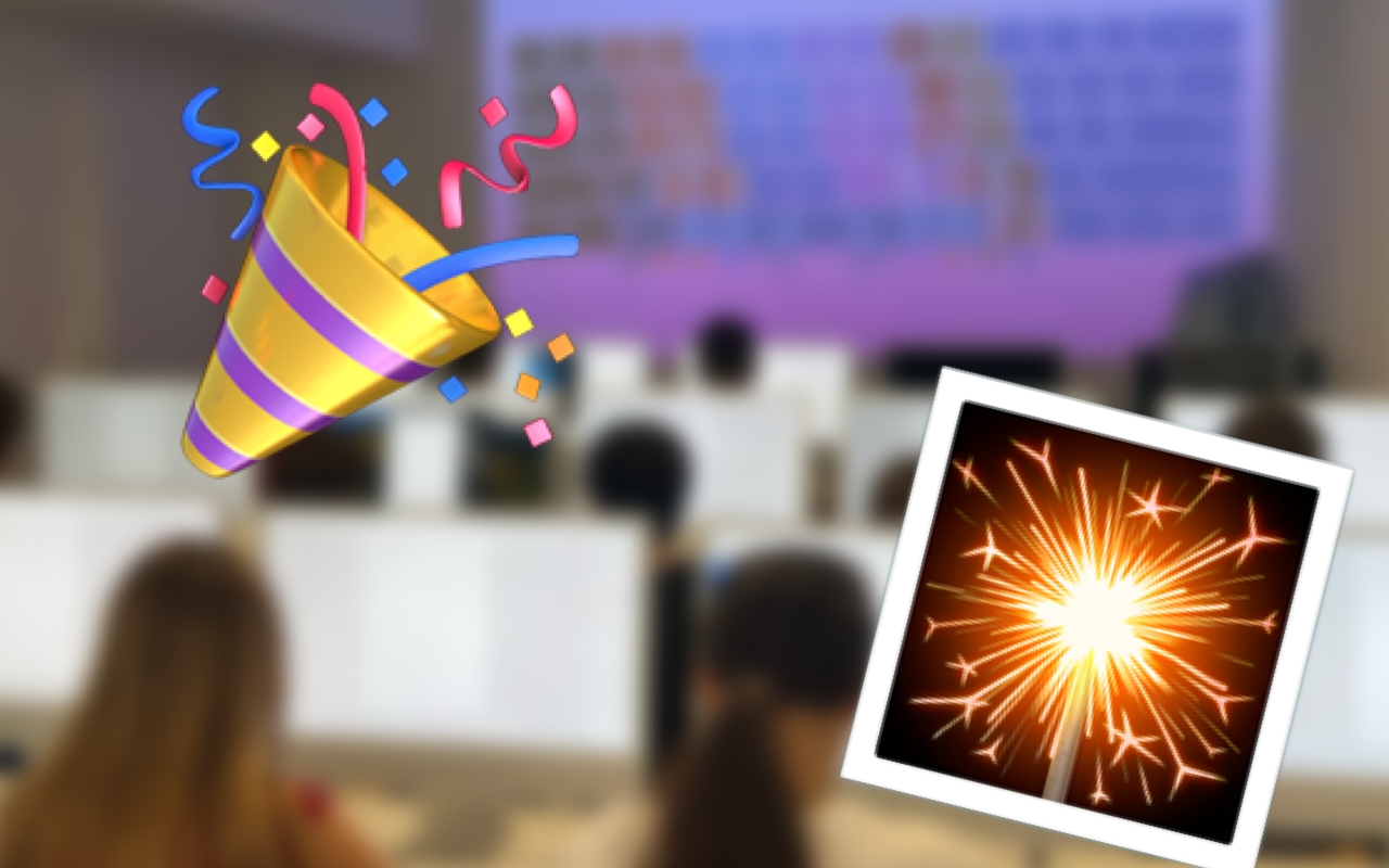 Illustration présentant une salle de classe à la rentrée de DEKODE